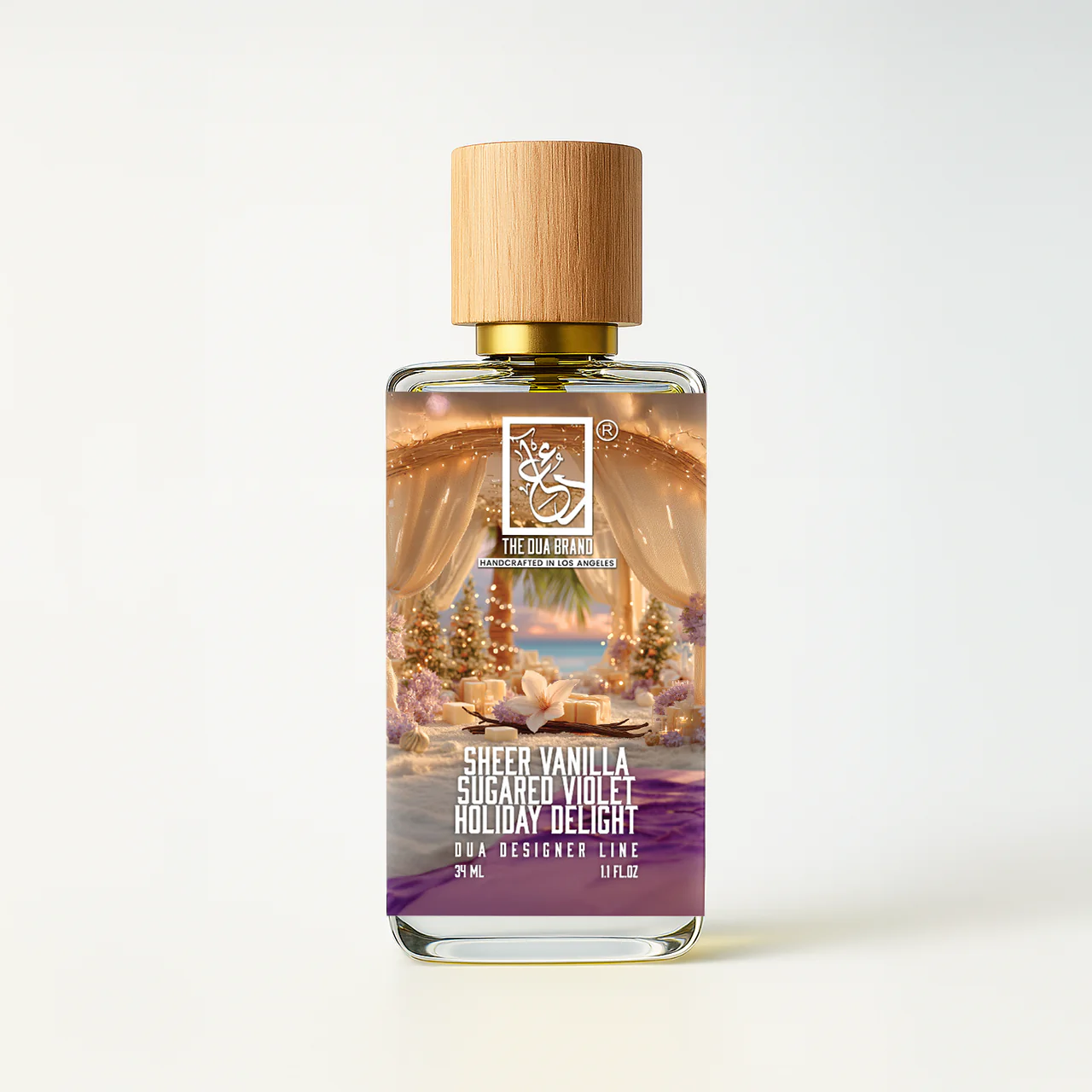 Sheer Vanilla Sugared Violet Holiday Delight
